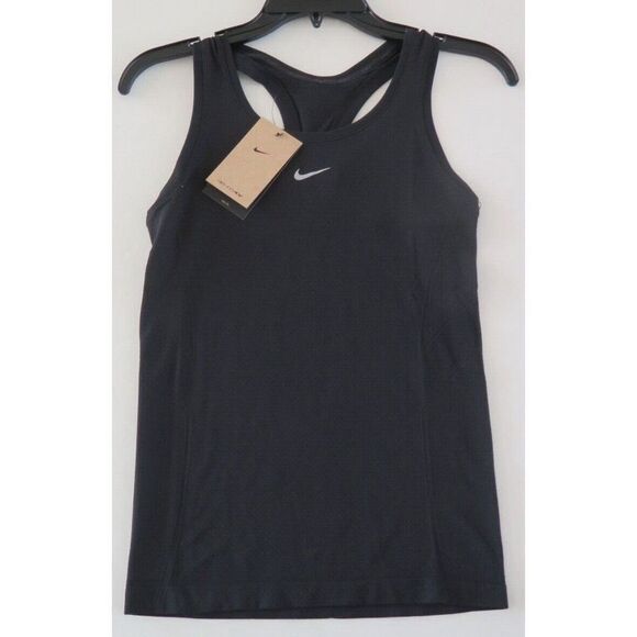 Nike Dri-Fit ADV DD0585 010 Women's Sz XXS Black Slim Fit Tank Top $60 - Picture 1 of 3